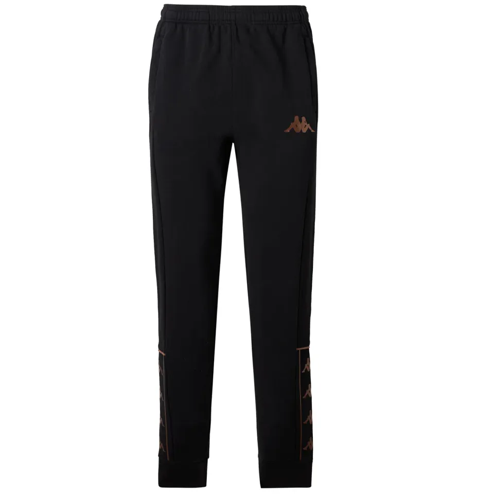 Kappa Maudo pantalon enfant noir molleton slim