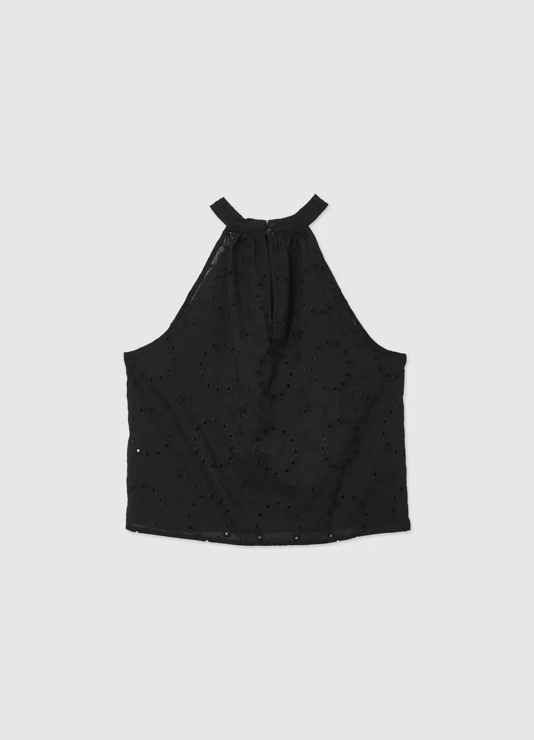 Calliope top sangallo femme coton sans manches