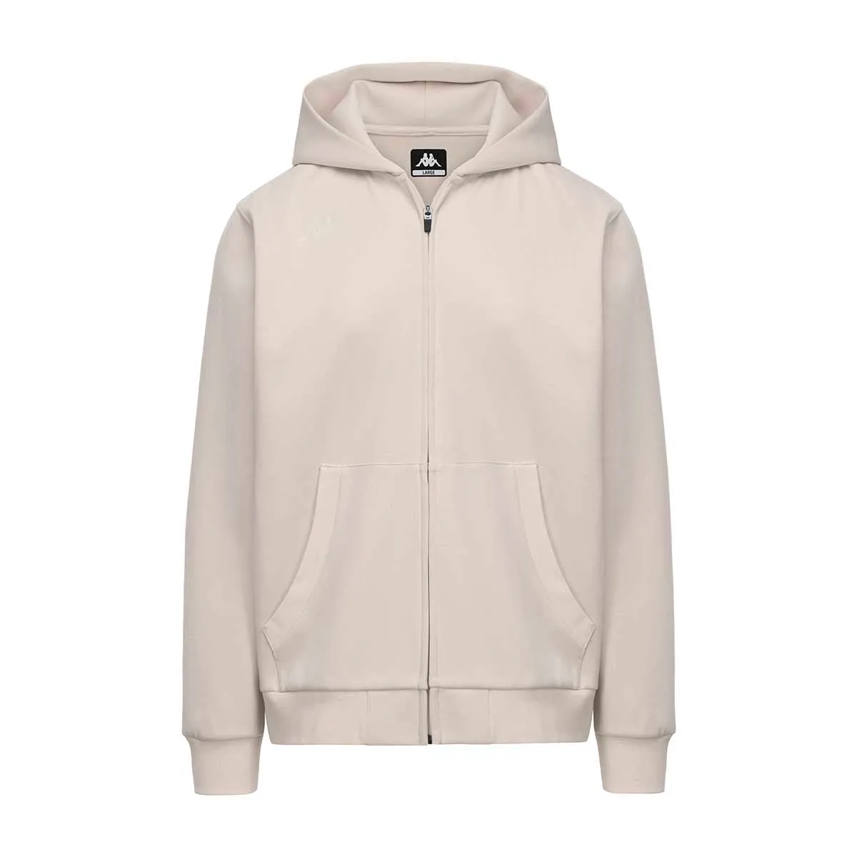 Robe di Kappa Ivory veste à capuche beige interlock