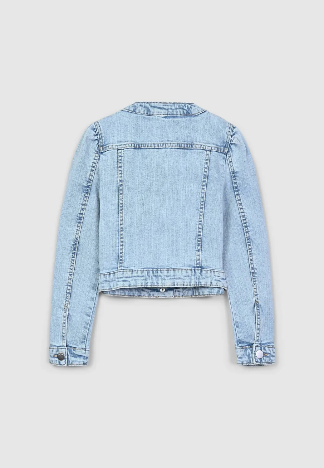 Calliope Veste jean fille denim perles