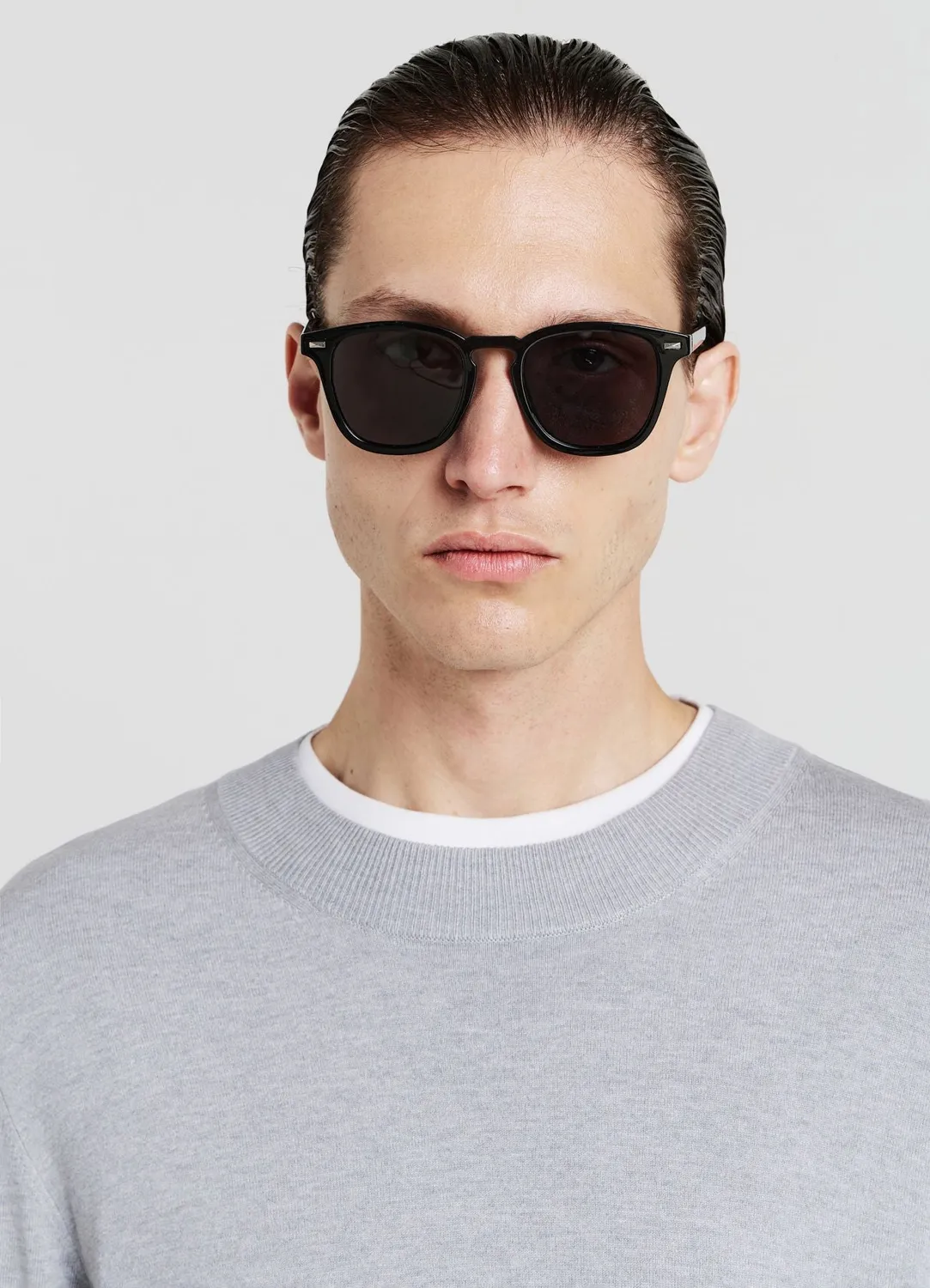 Calliope Maglia pull homme col rond uni
