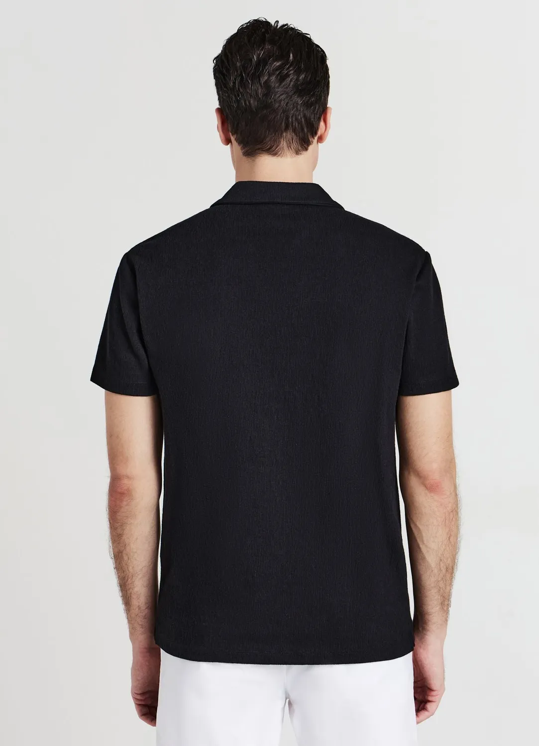 Calliope polo homme manches courtes misto cotone