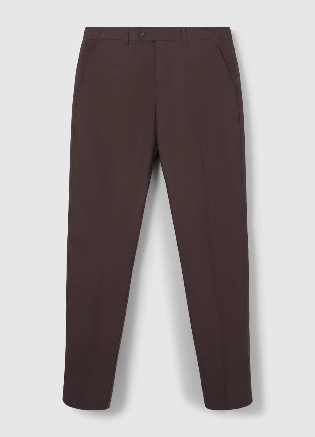 Calliope chino pantalon coton homme coupe droite