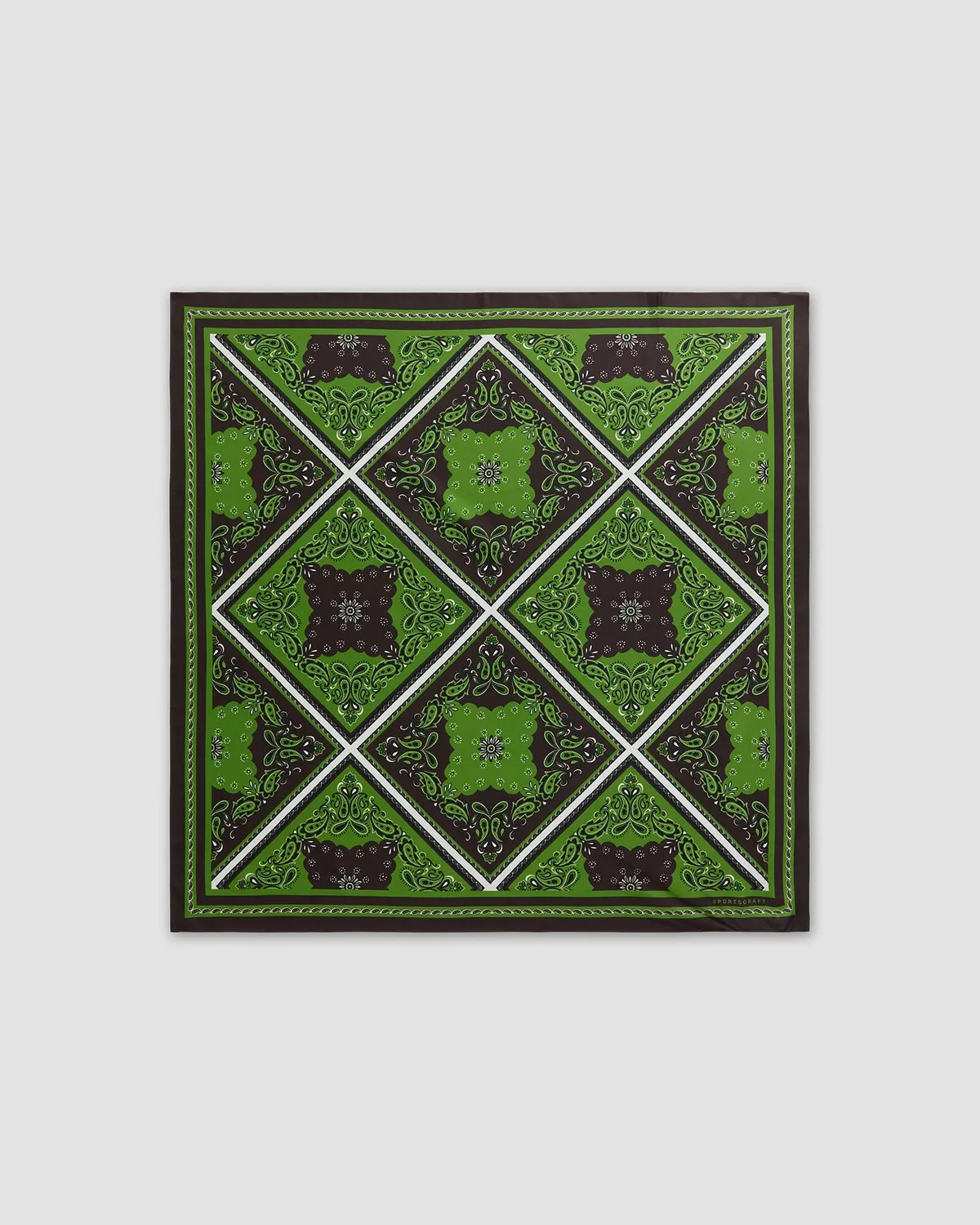 Sportscraft Bandana foulard soie 100x100 femme
