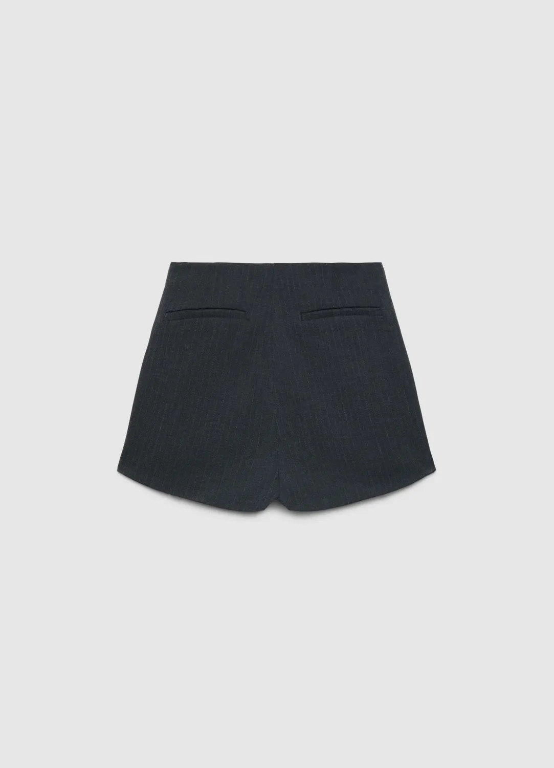 Calliope Jupe-Short Rayée Femme à Fente Bureau