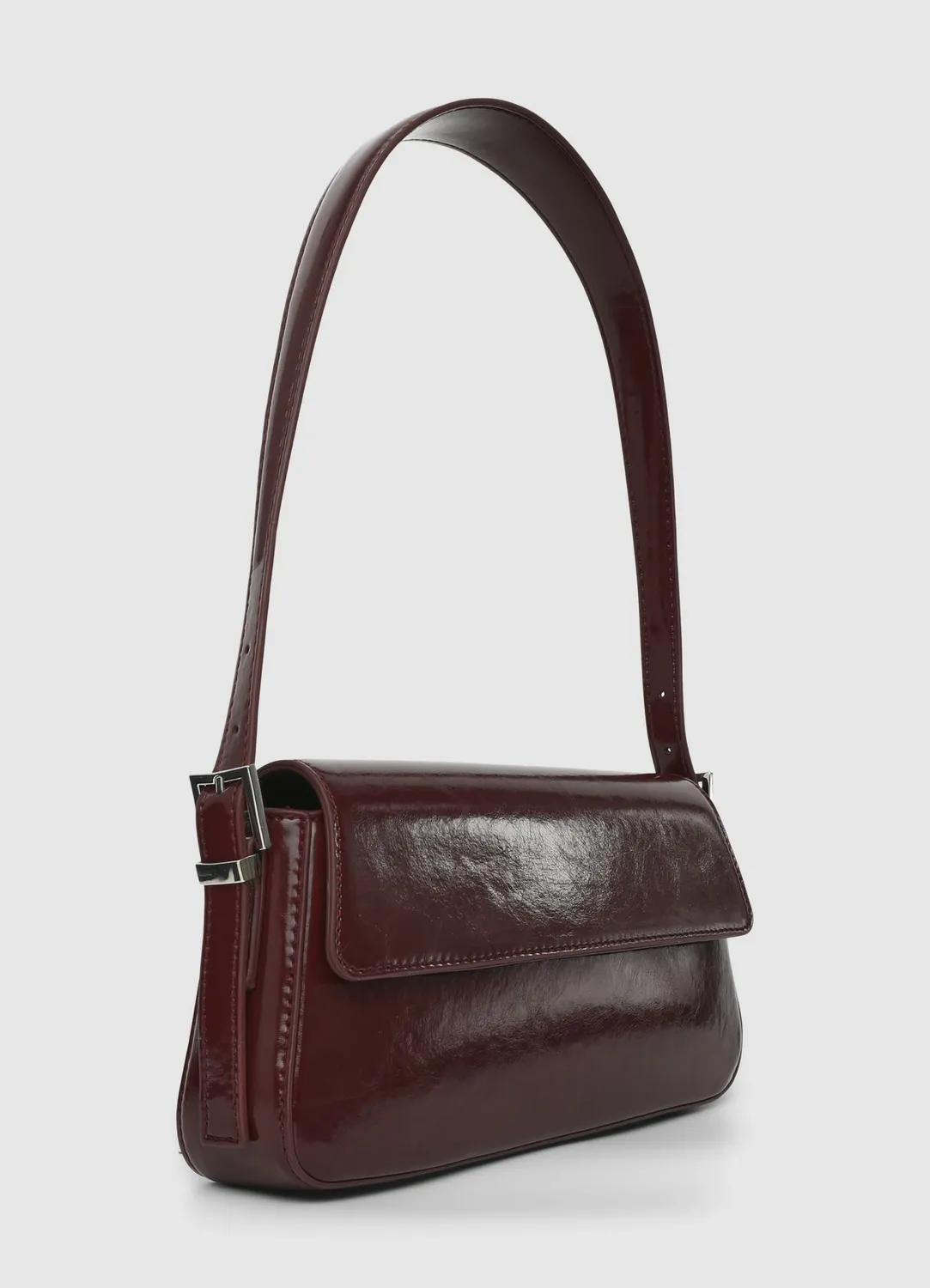 Calliope Borsa Rectangulaire Sac Femme Rabat 27 cm Uni