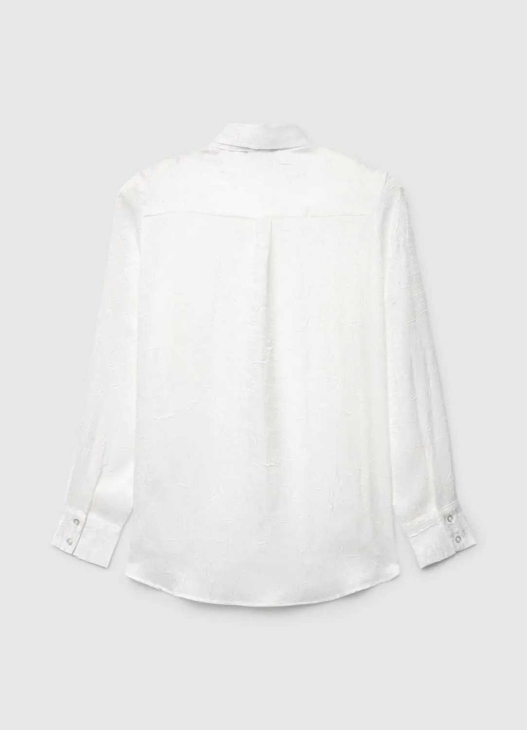 Calliope chemise effet froissé femme manches longues