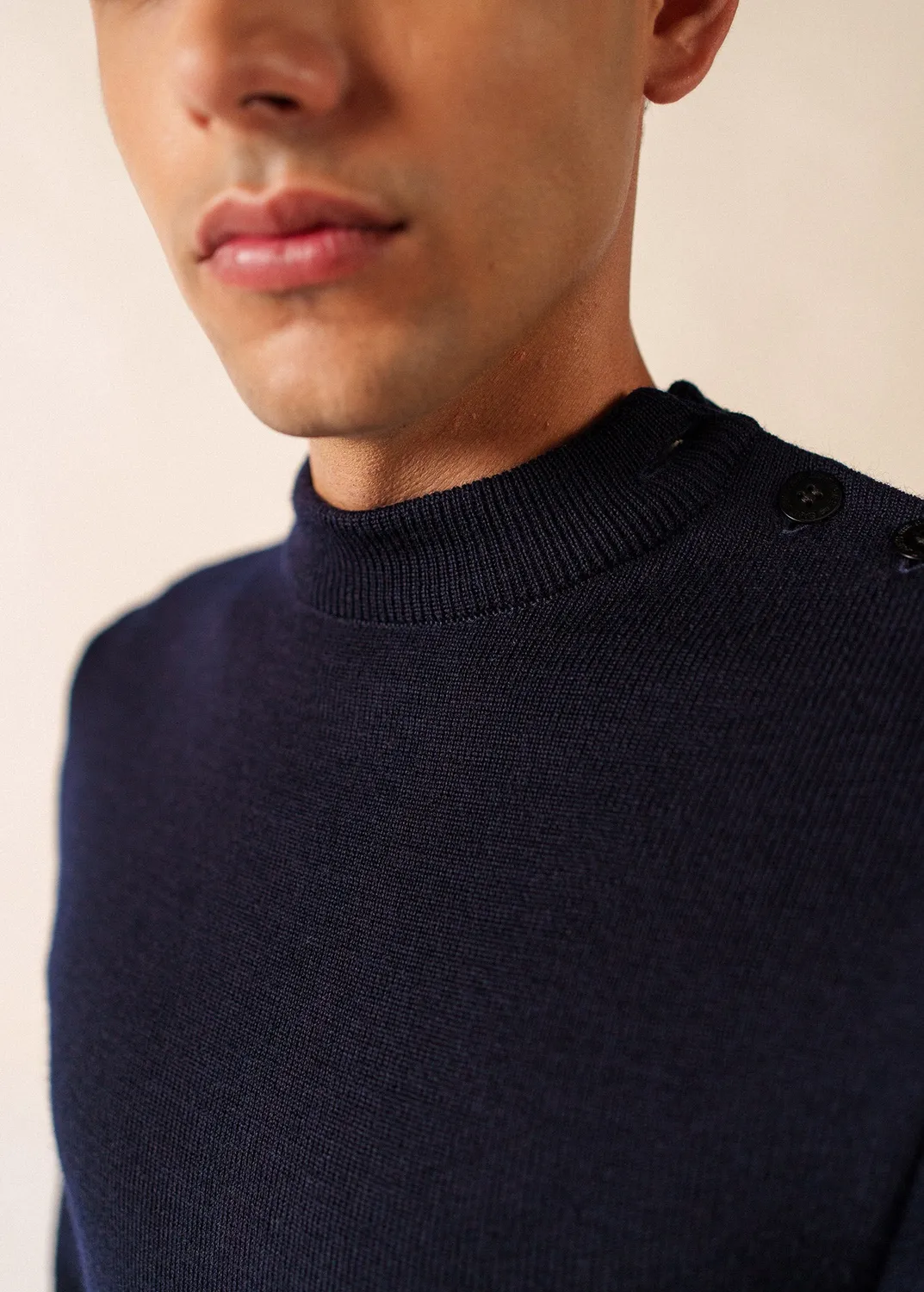 Saint James Matelot pull marin marine pur laine