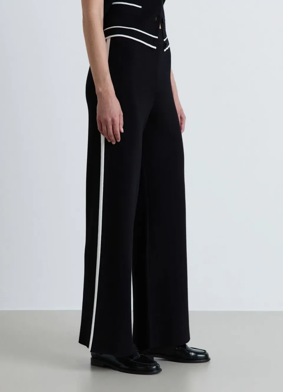 Calliope palazzo pantalon femme large business