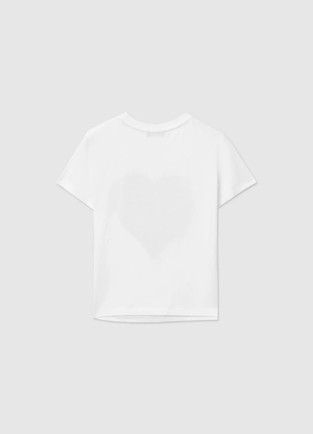 Calliope T-shirt cœur femme coton manches courtes
