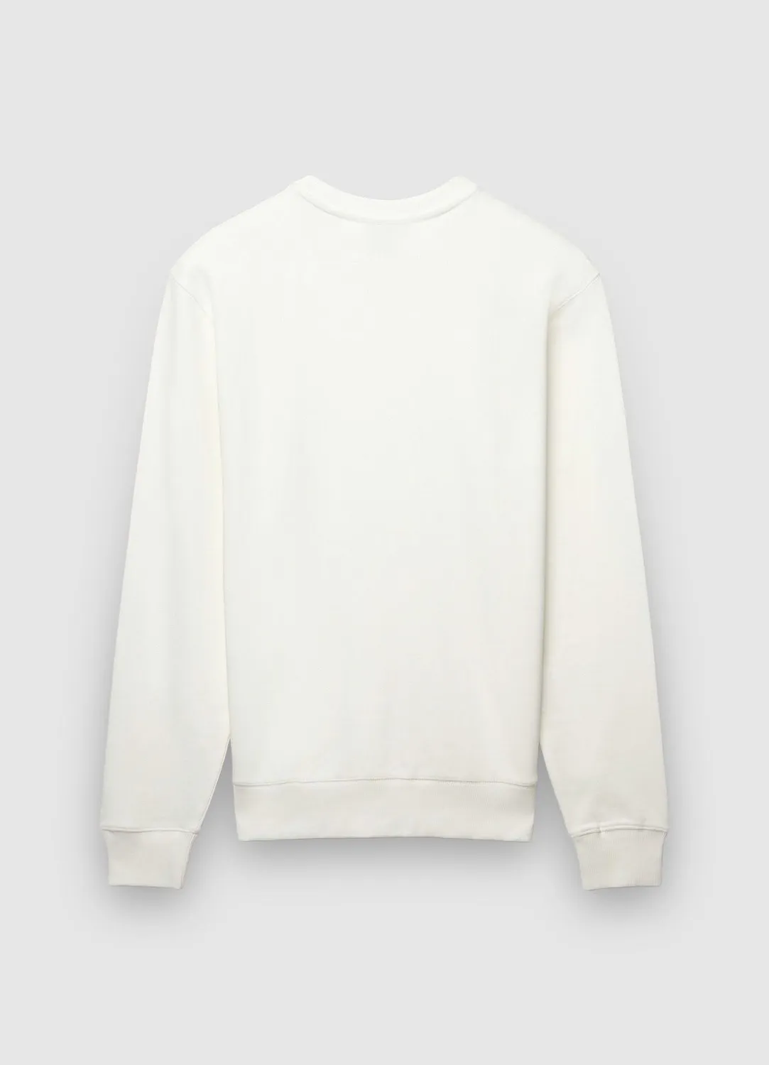 Calliope sweat col rond uni homme coupe regular