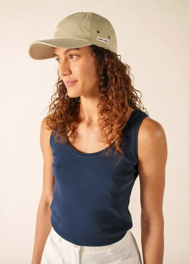 Saint James Casquette Toile Coton Ficelle Taille Unique