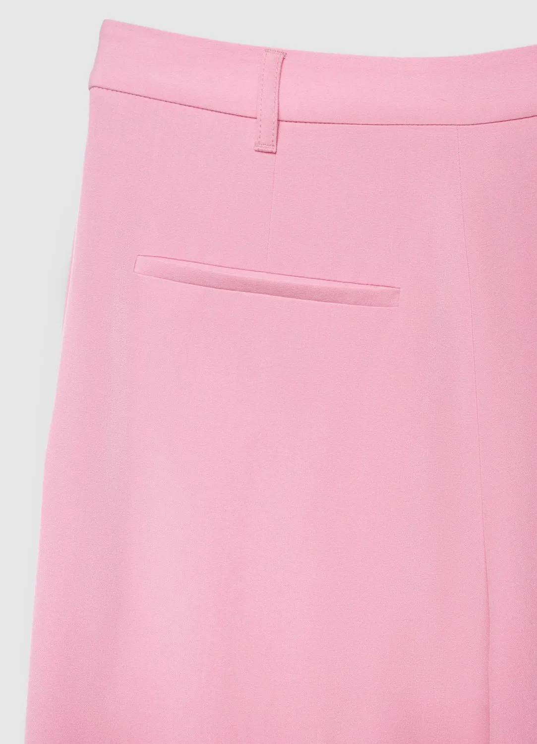 Calliope pantalon droit femme doubles pinces uni