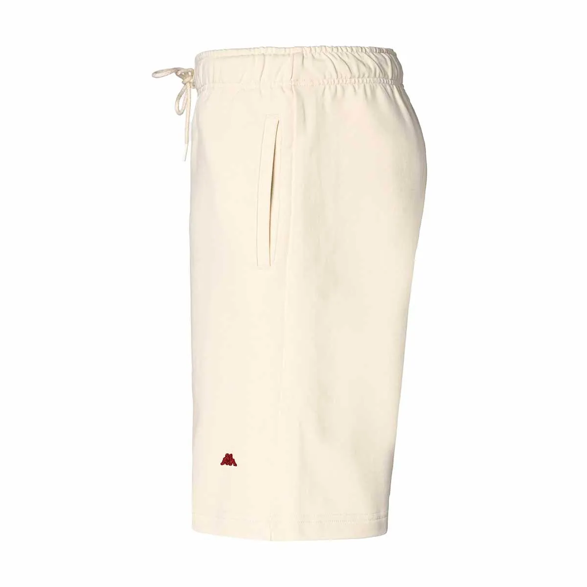 Robe di Kappa Karraway short blanc unisexe coton