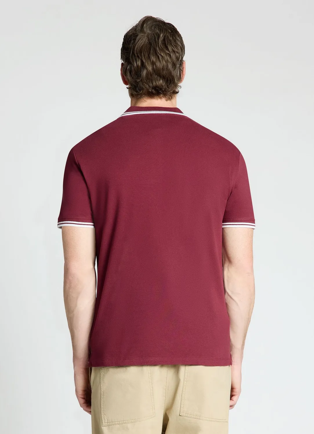 Calliope Polo homme manches courtes rayures