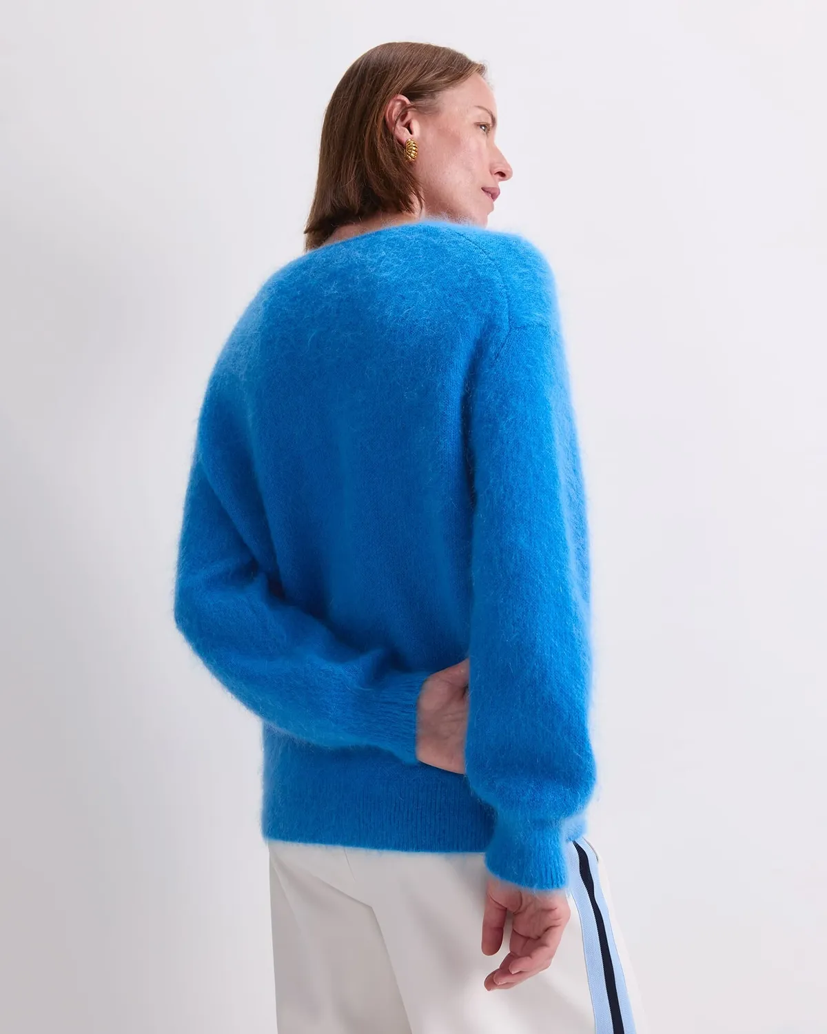 Sportscraft Tatiana Mohair pull col V femme