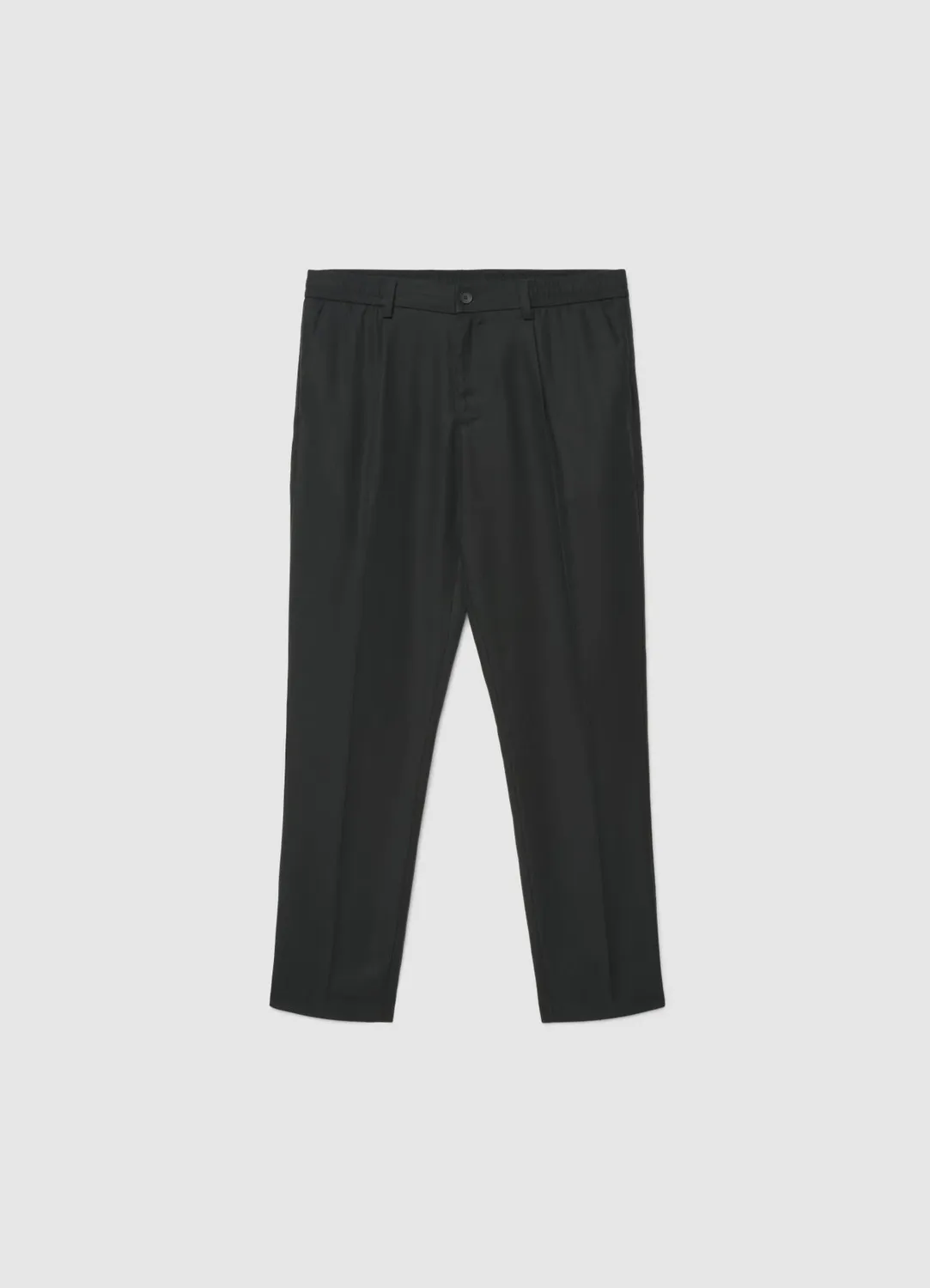 Calliope pantalon homme droit taille elastiquee uni
