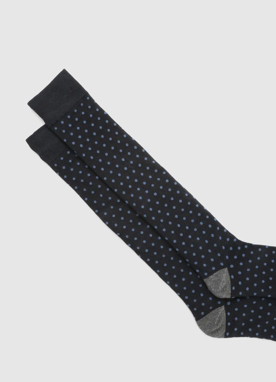 Calliope Calze lunghe a pois chaussettes homme à pois