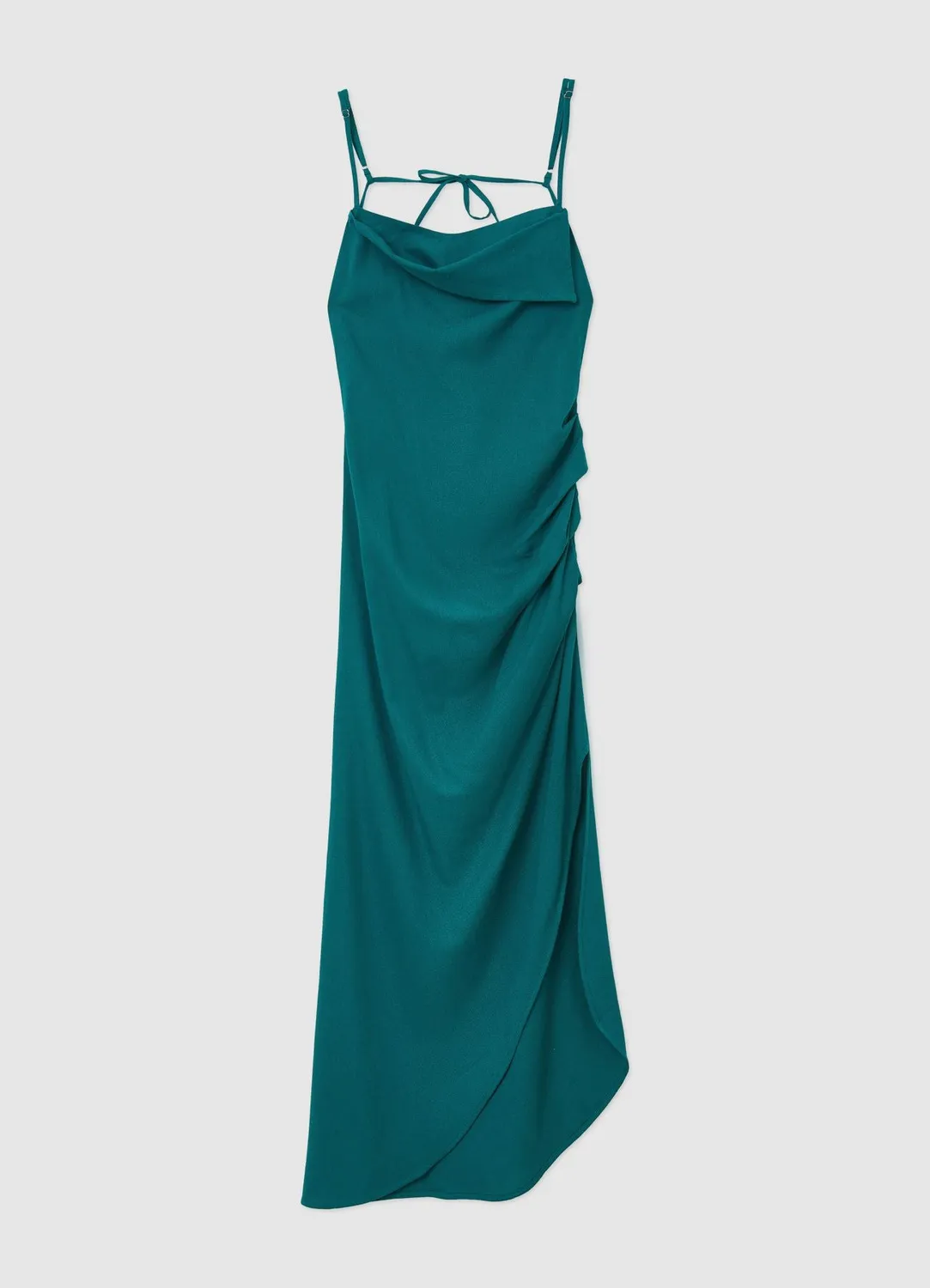 Calliope robe longue dos nu femme fente