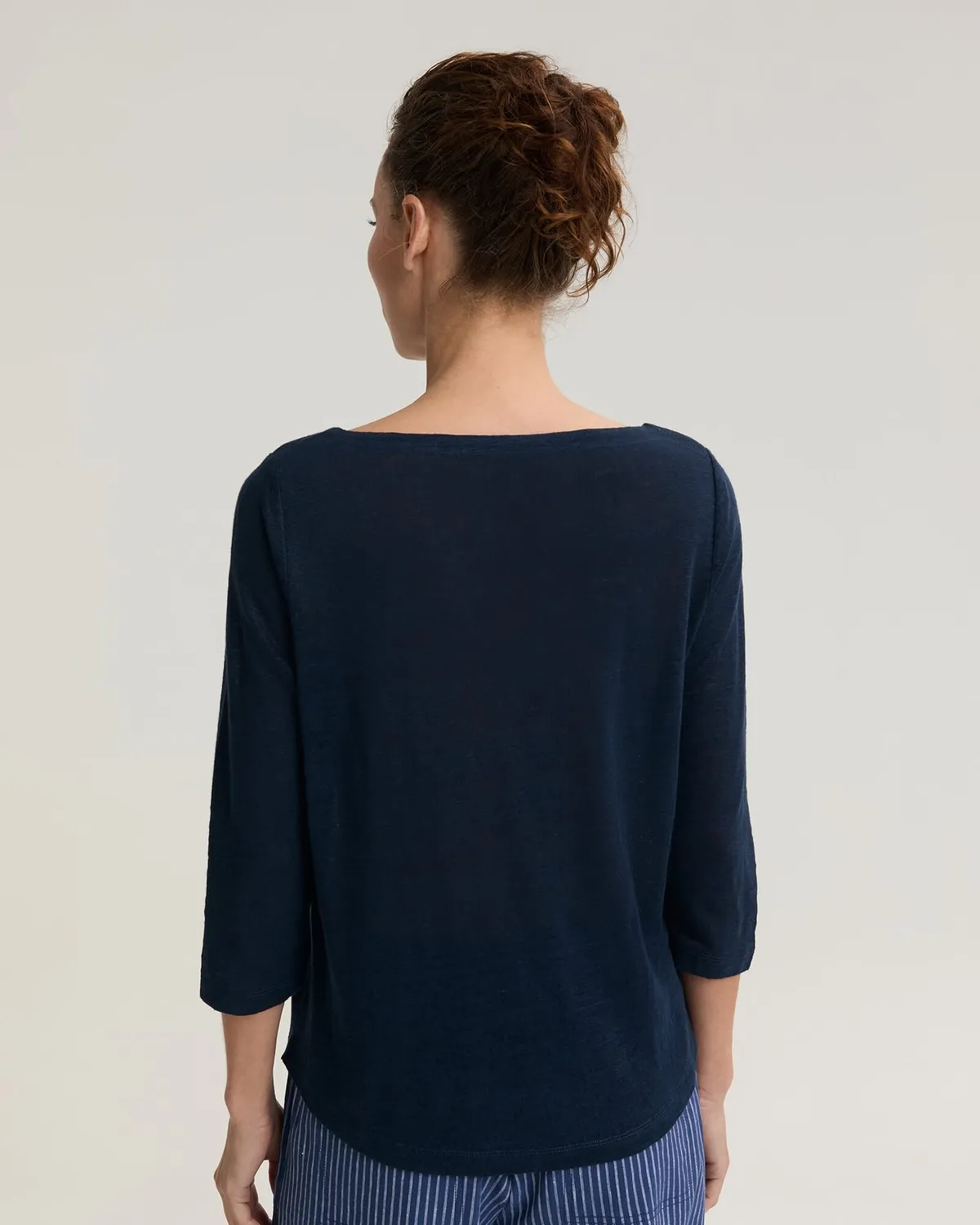Sportscraft Cecile top lin col bateau raye femme