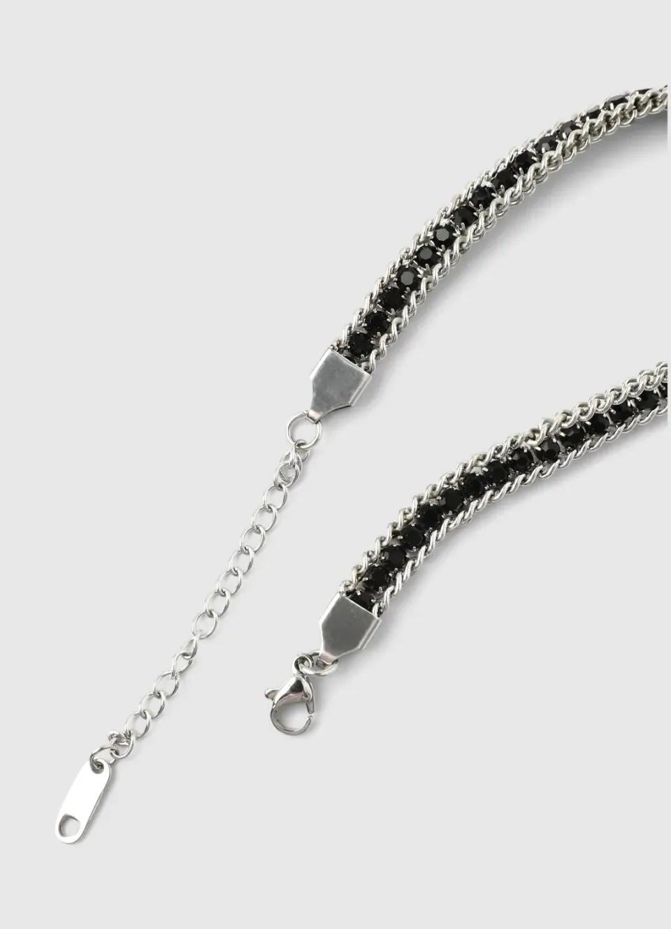 Calliope bracelet homme chaîne cristaux