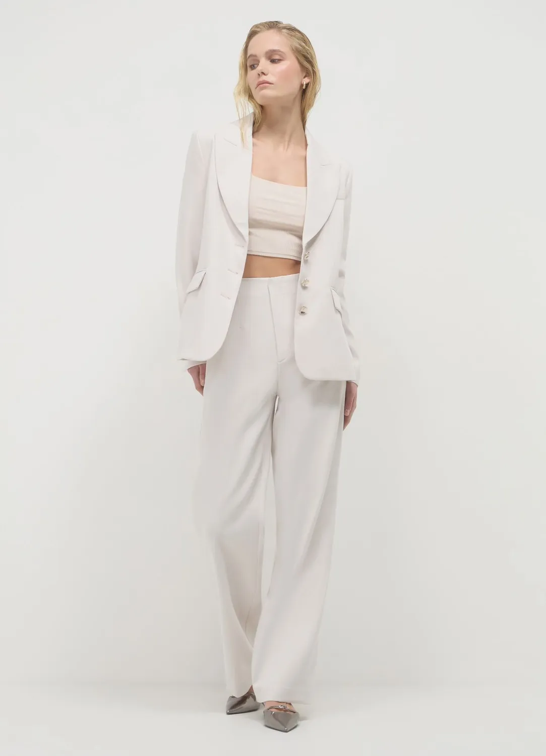 Calliope Veste Monopetto femme boutons dorés