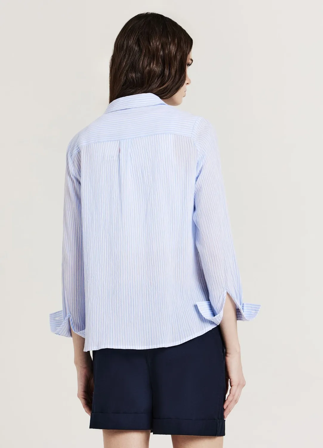 Calliope chemise à rayures femme manches longues