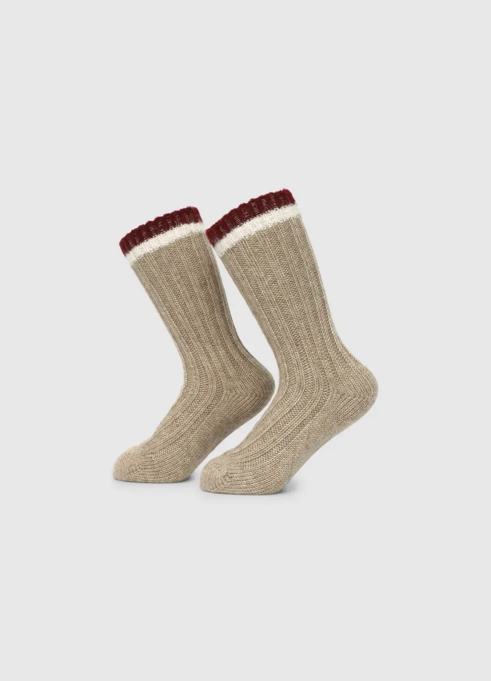 Calliope chaussettes femme longues à côtes