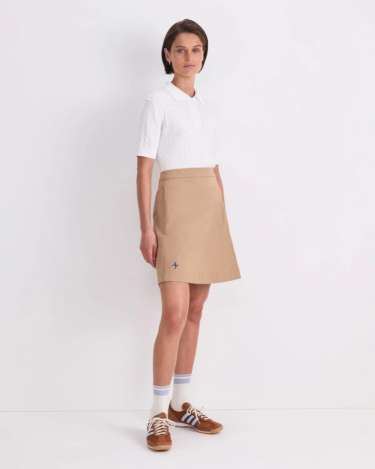 SPORTSCRAFT Evie Mini Skirt mini jupe plissée coton
