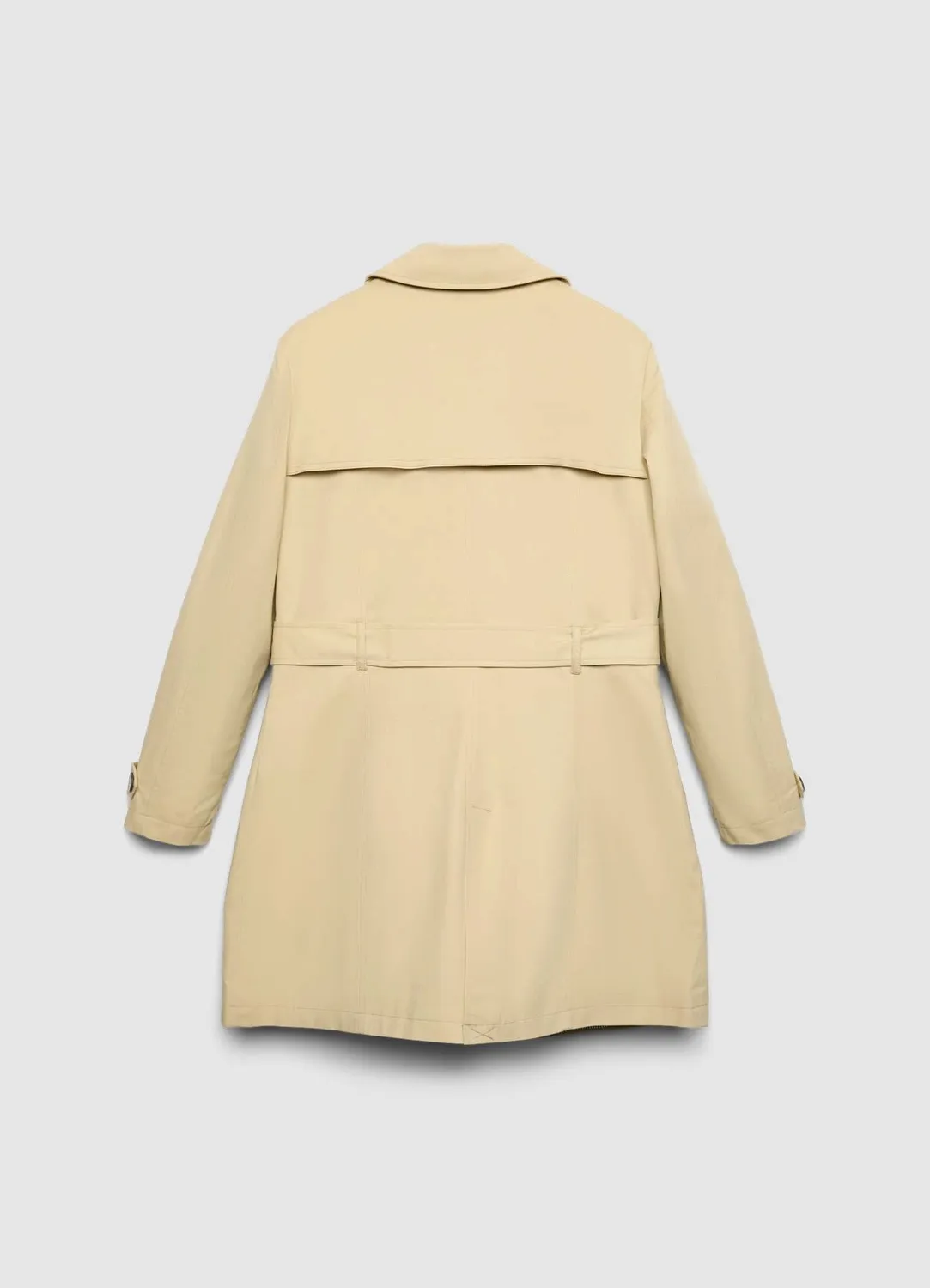 Calliope trench double boutonnage femme XS ceinture unie