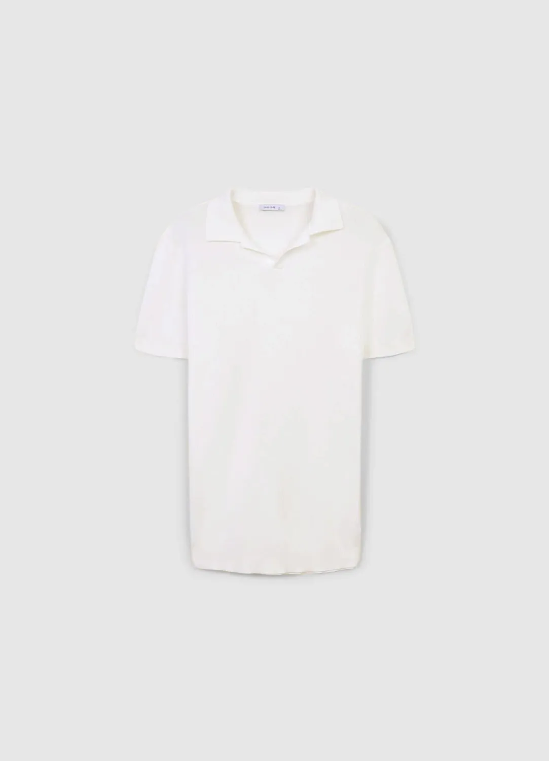 Calliope maille polo homme coton uni