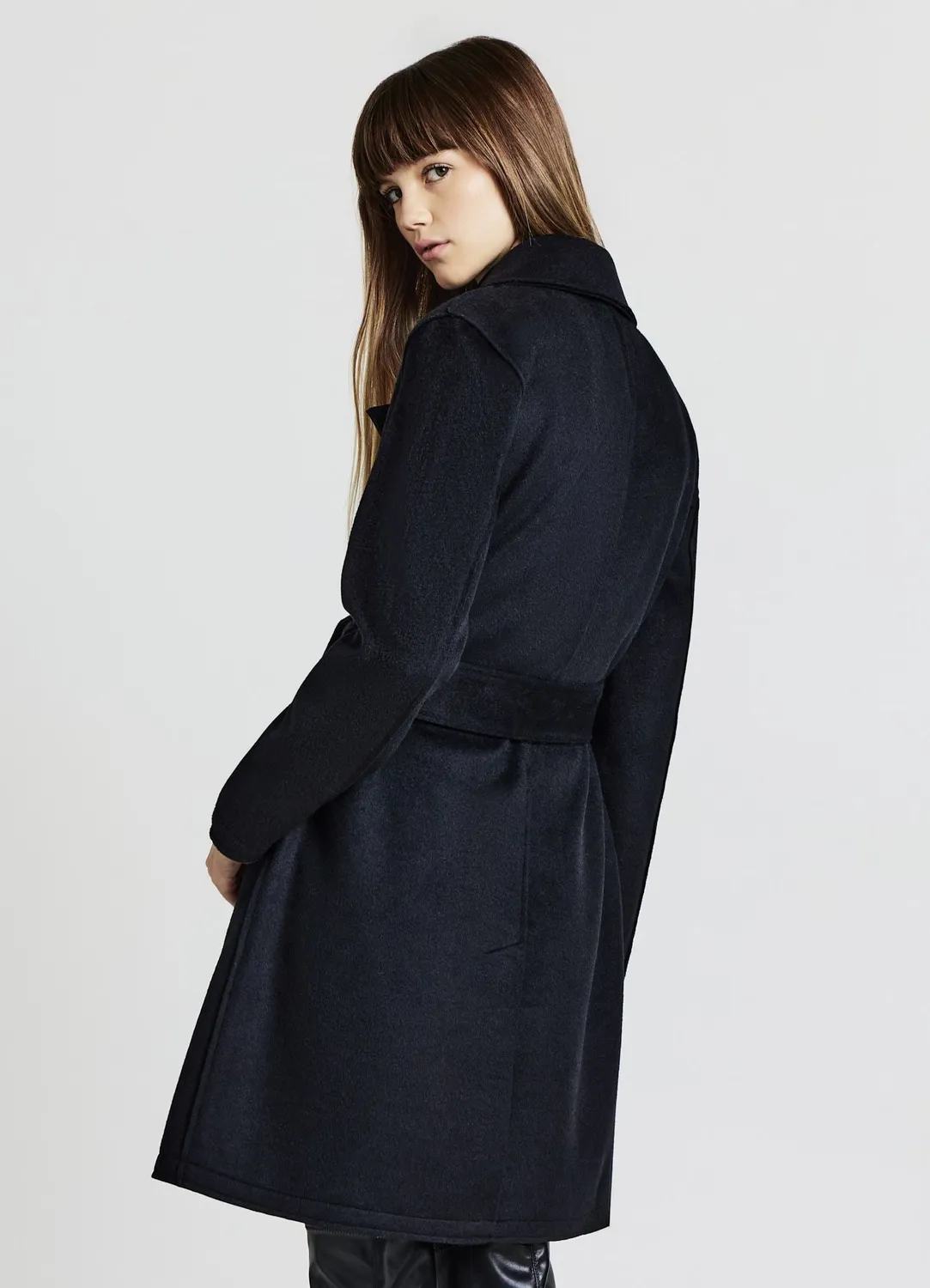 Calliope trench manteau double boutonnage ceinture