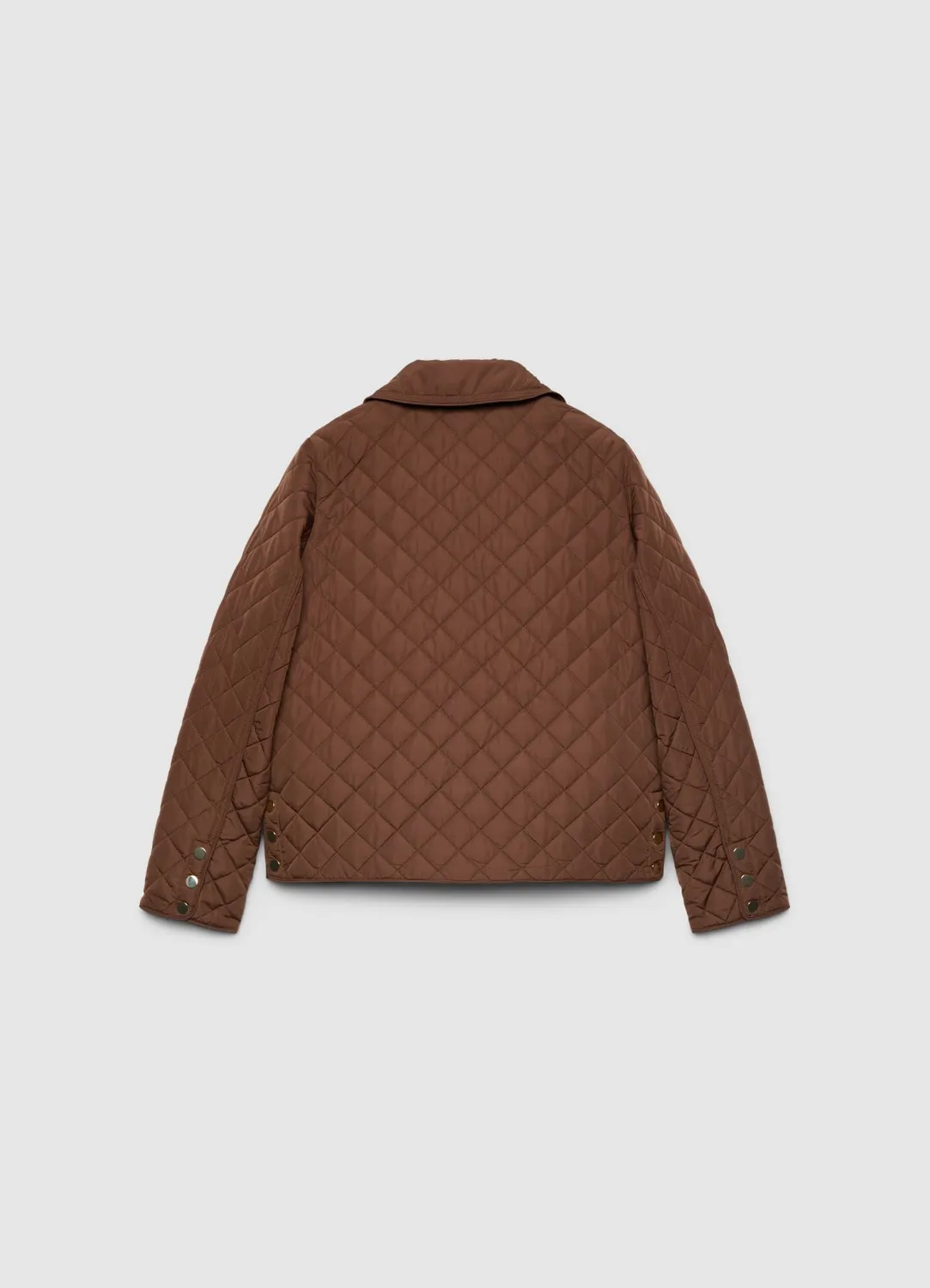 Calliope veste matelassée boutons pression femme losanges