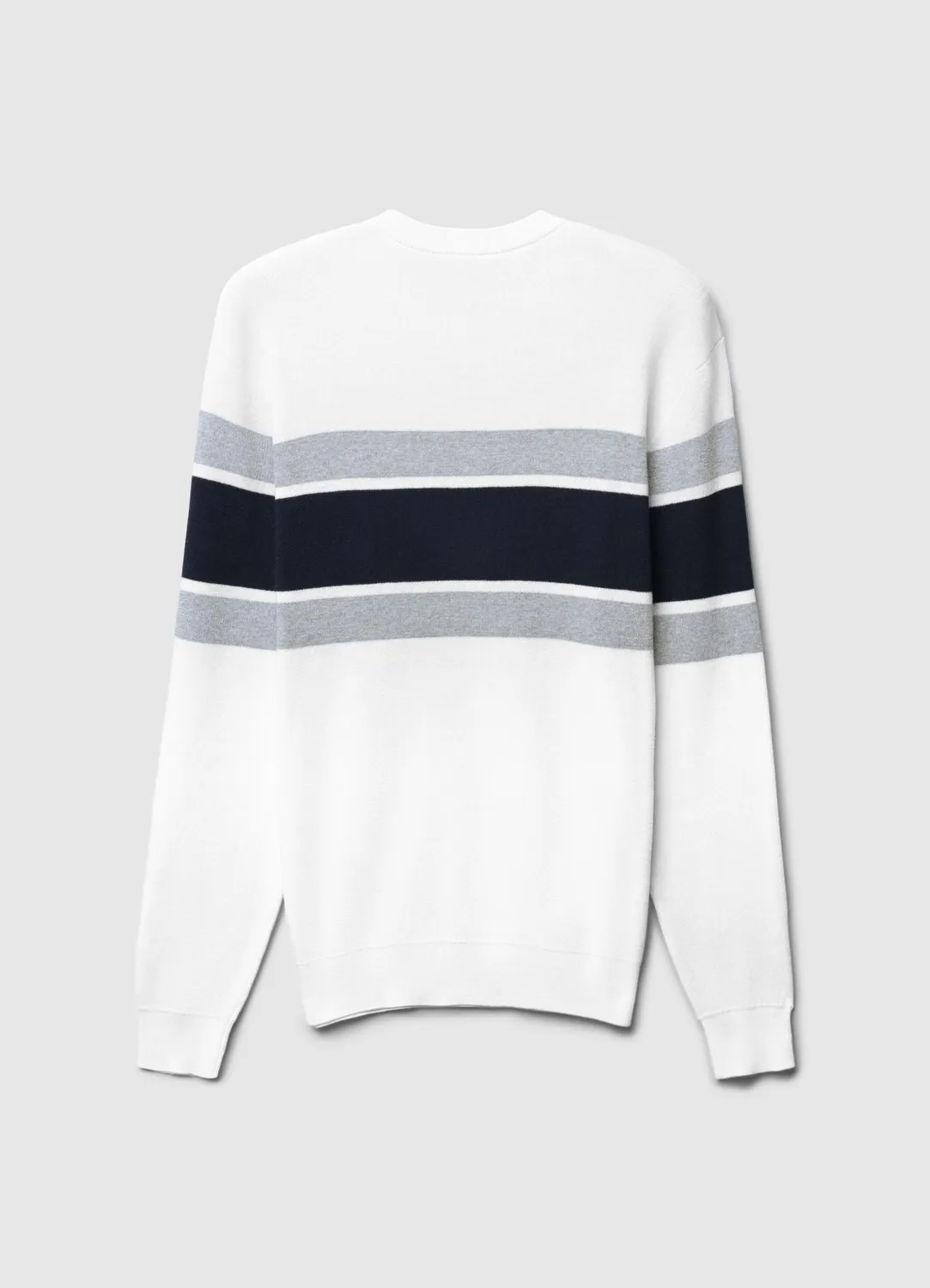 Calliope pull col rond à rayures homme taille L