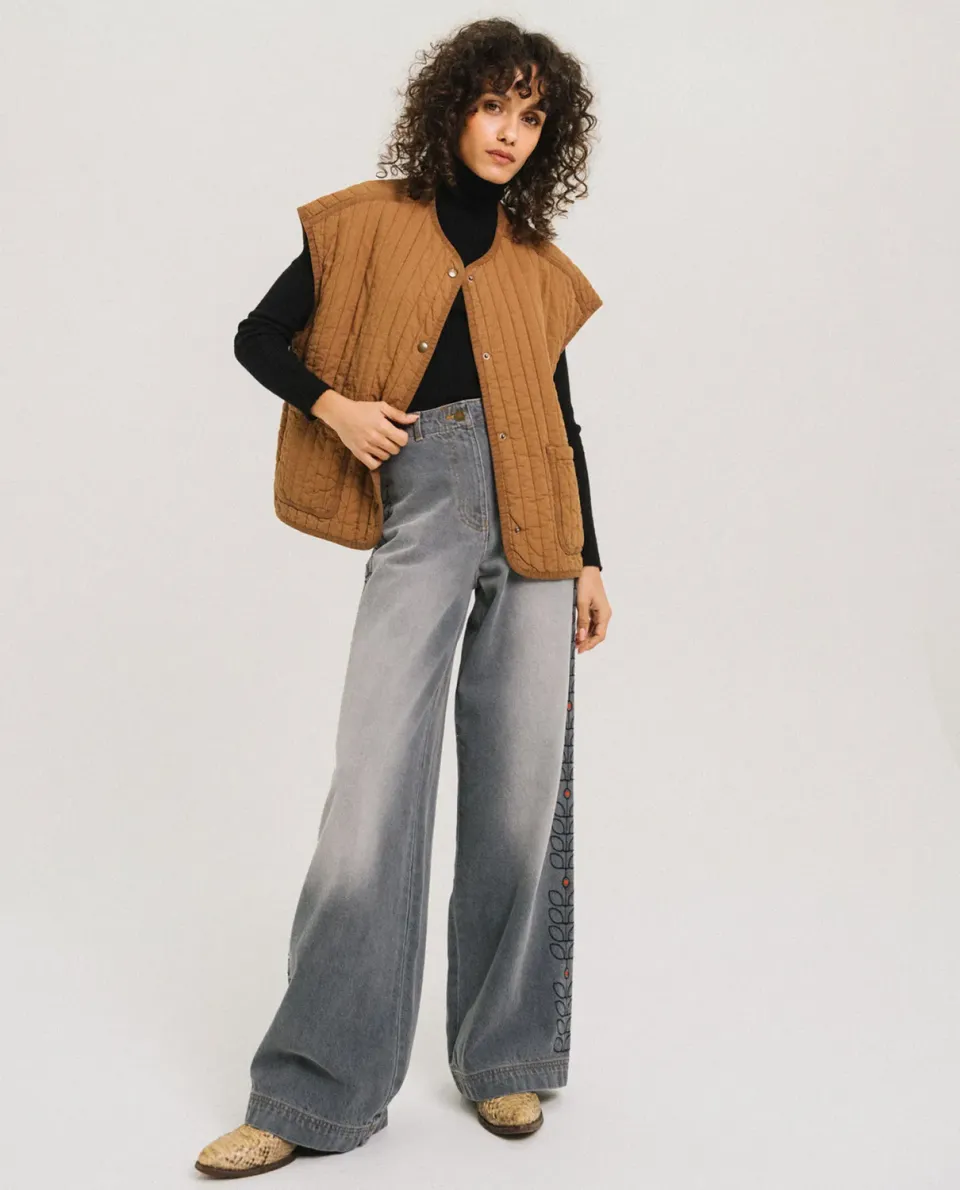 Tinsels Flipper Ginger veste sans manches matelassée