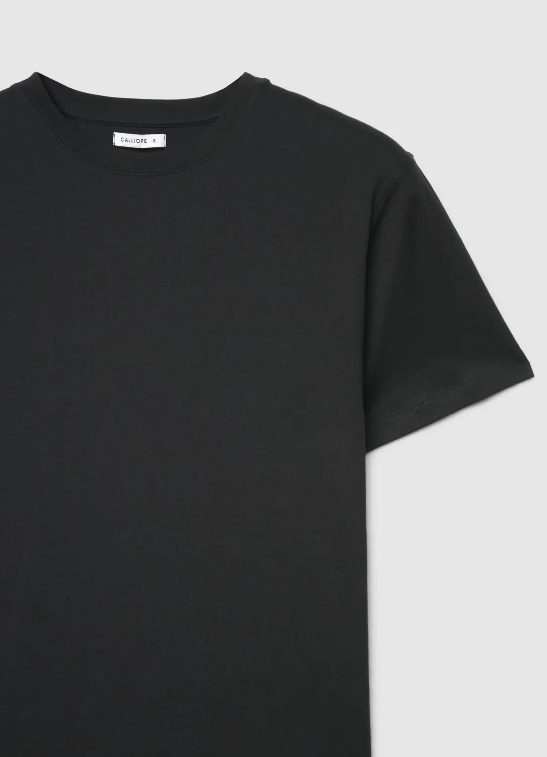 Calliope Girocollo t-shirt femme manches courtes uni