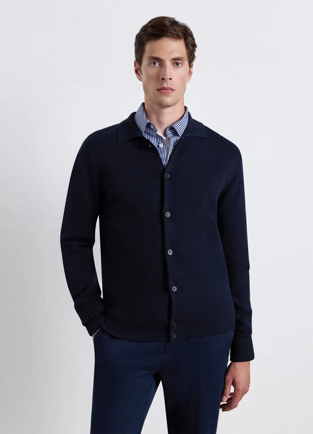 Calliope cardigan boutons point Milano homme