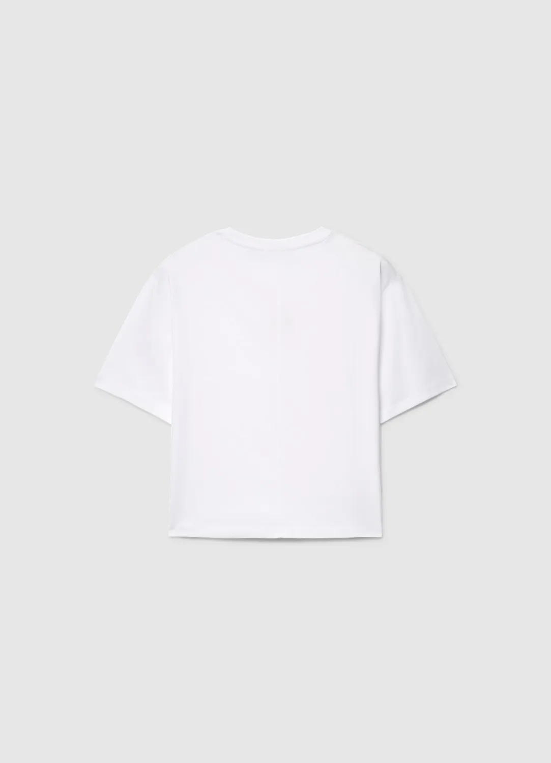 Calliope t-shirt broderie piment femme coton