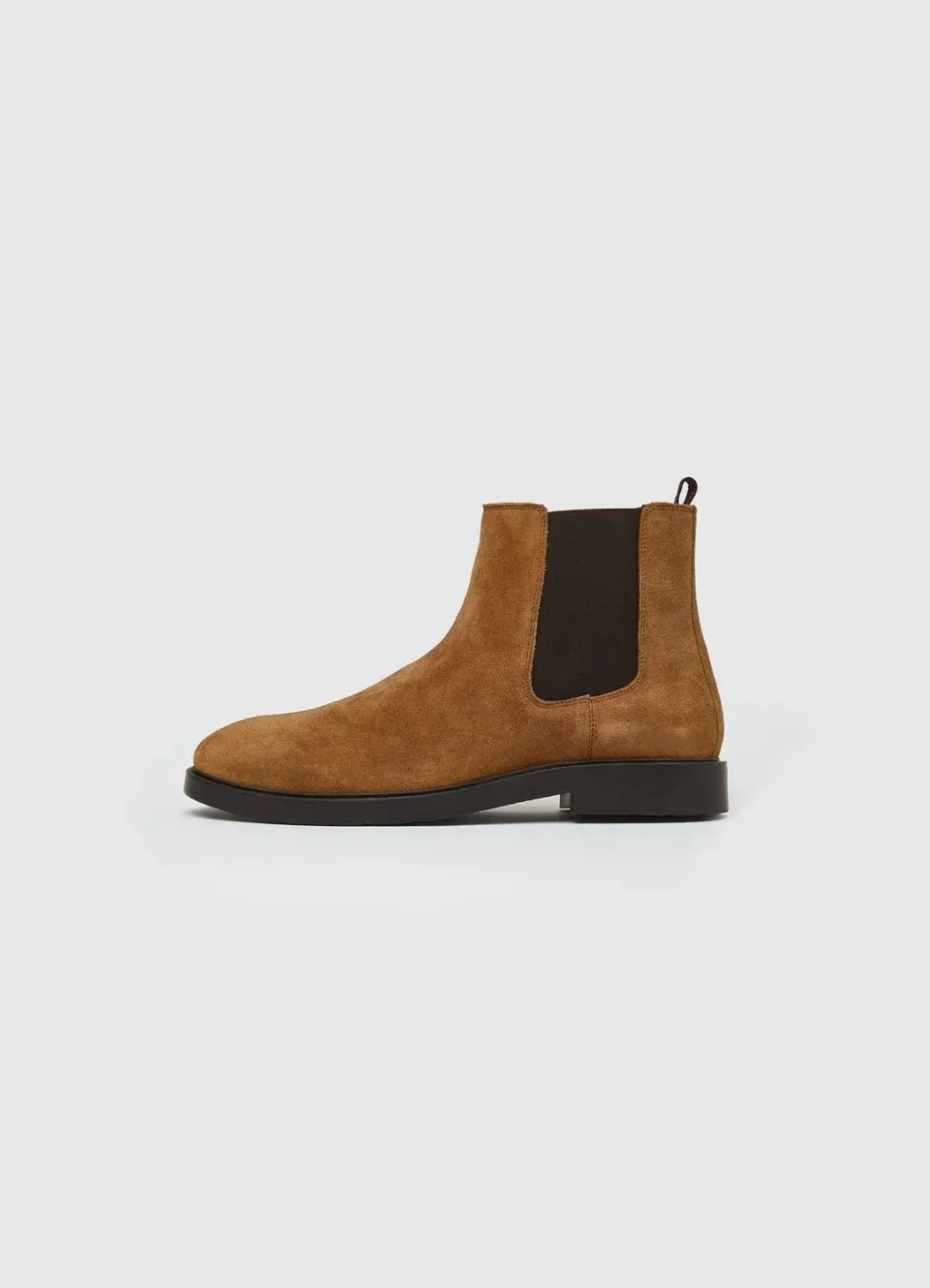 Calliope boots homme daim semelle gomme tige montante