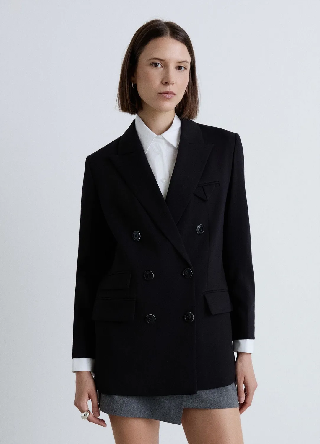 Calliope veste double boutonnage femme droite