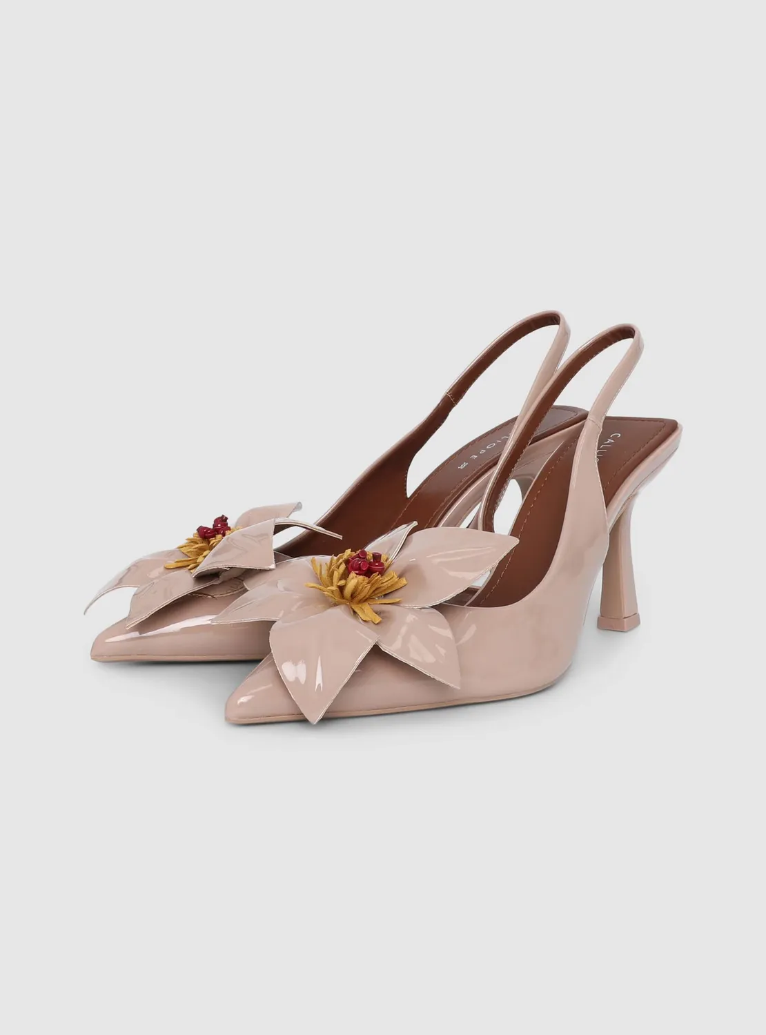 Calliope escarpins slingback nœud talon 8 cm femme