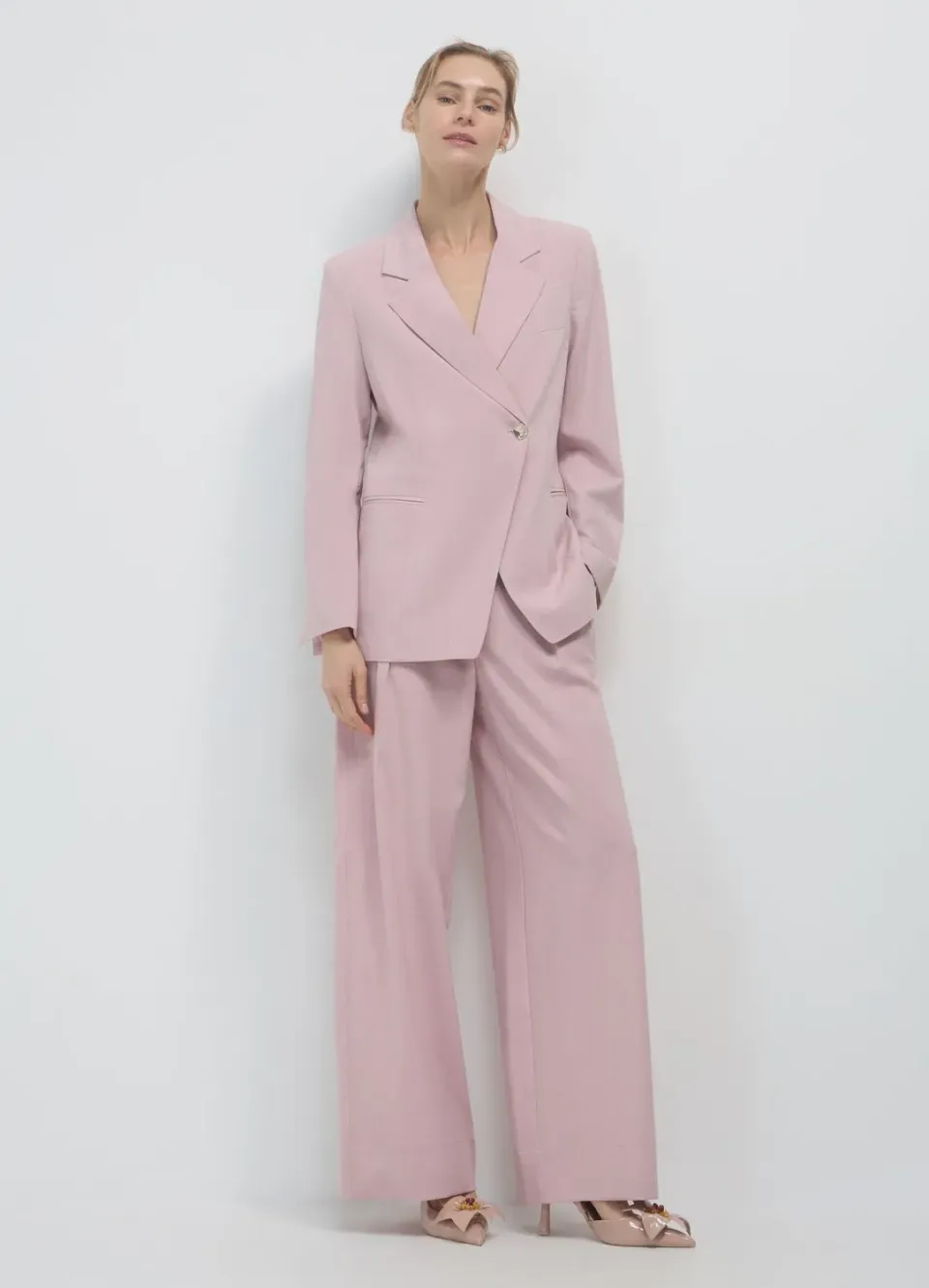 Calliope veste asymétrique bouton doré femme S