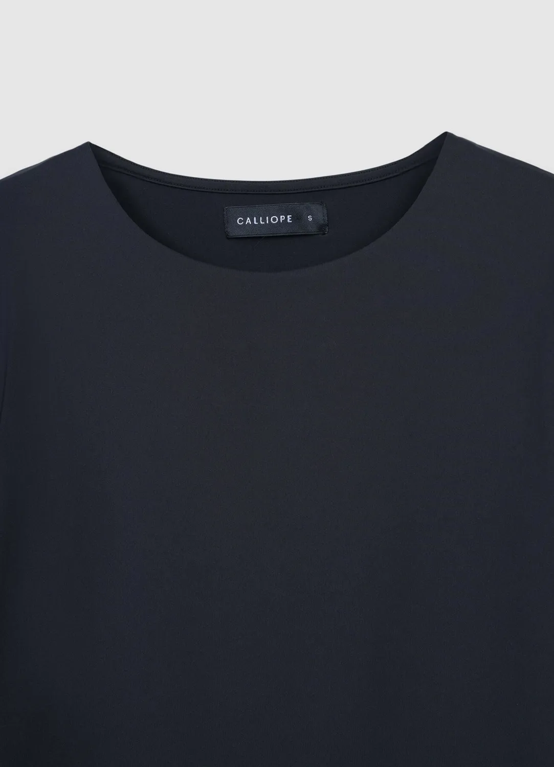 Calliope body manches longues femme col rond uni