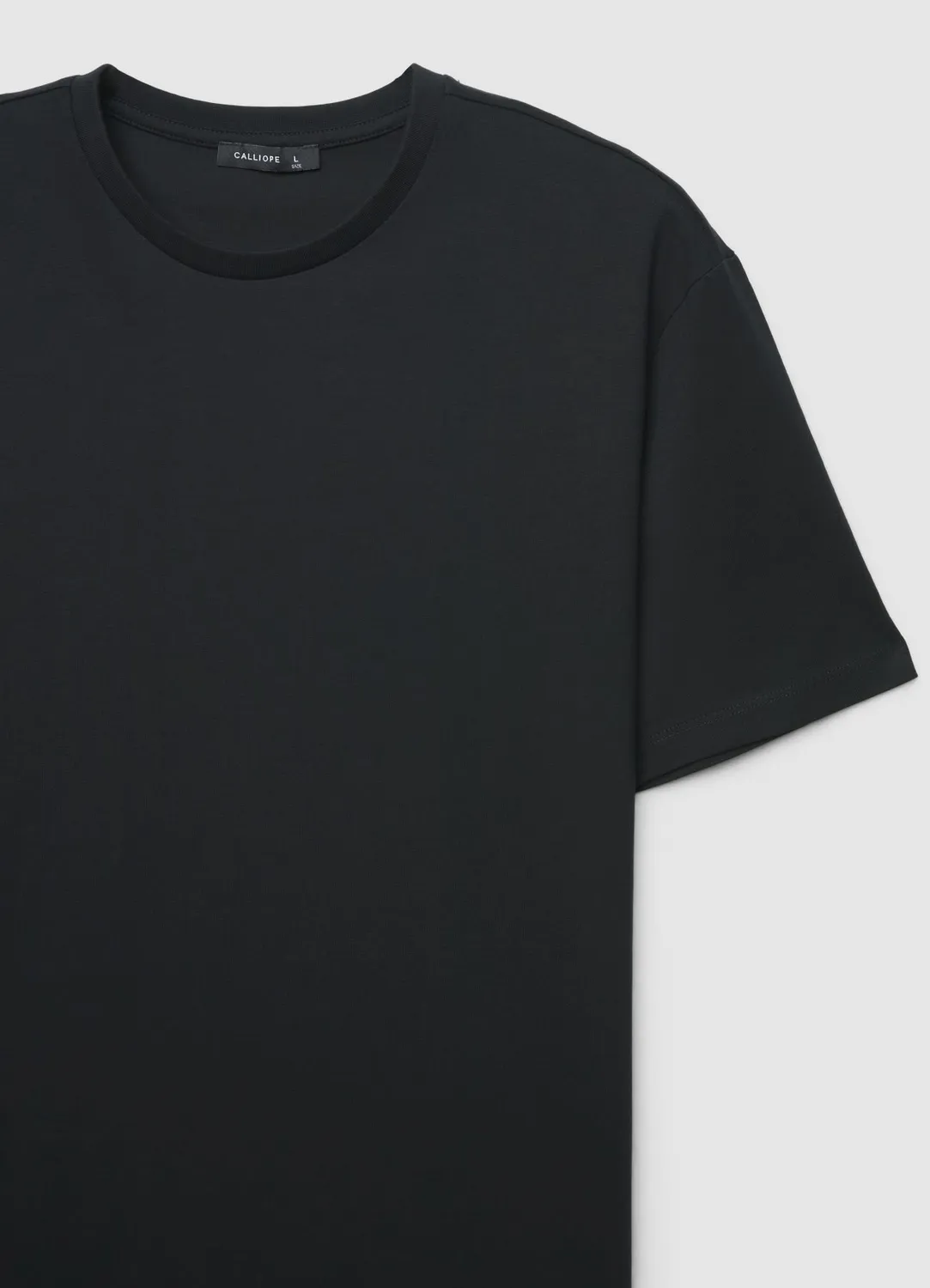 Calliope t-shirt col rond homme taille L uni