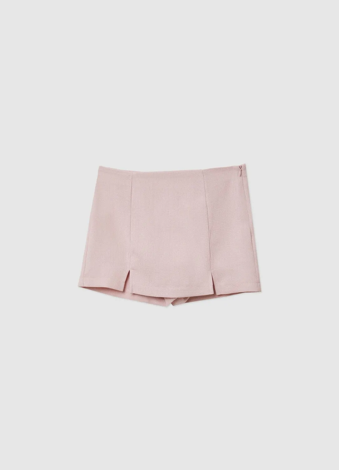 Calliope jupe-short fille unie à fentes