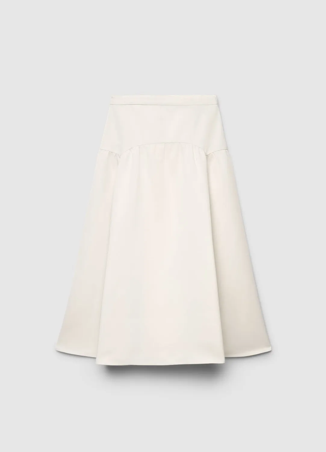 Calliope jupe midi évasée femme unie circle