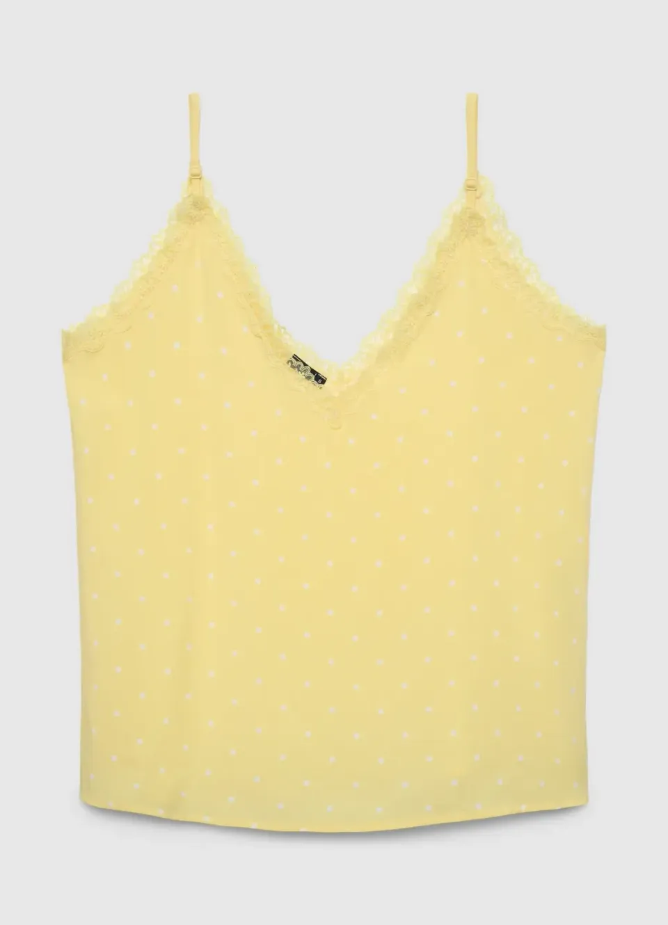 Calliope ensemble pyjama à pois dentelle top + short