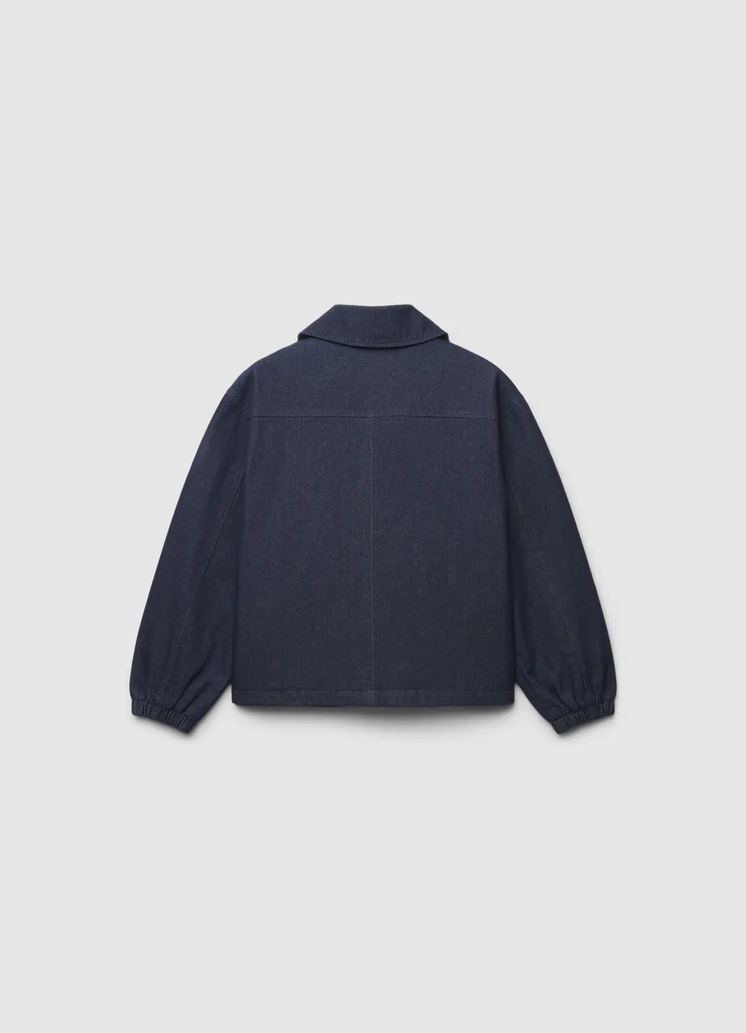 Calliope bomber femme denim zip poches à rabat