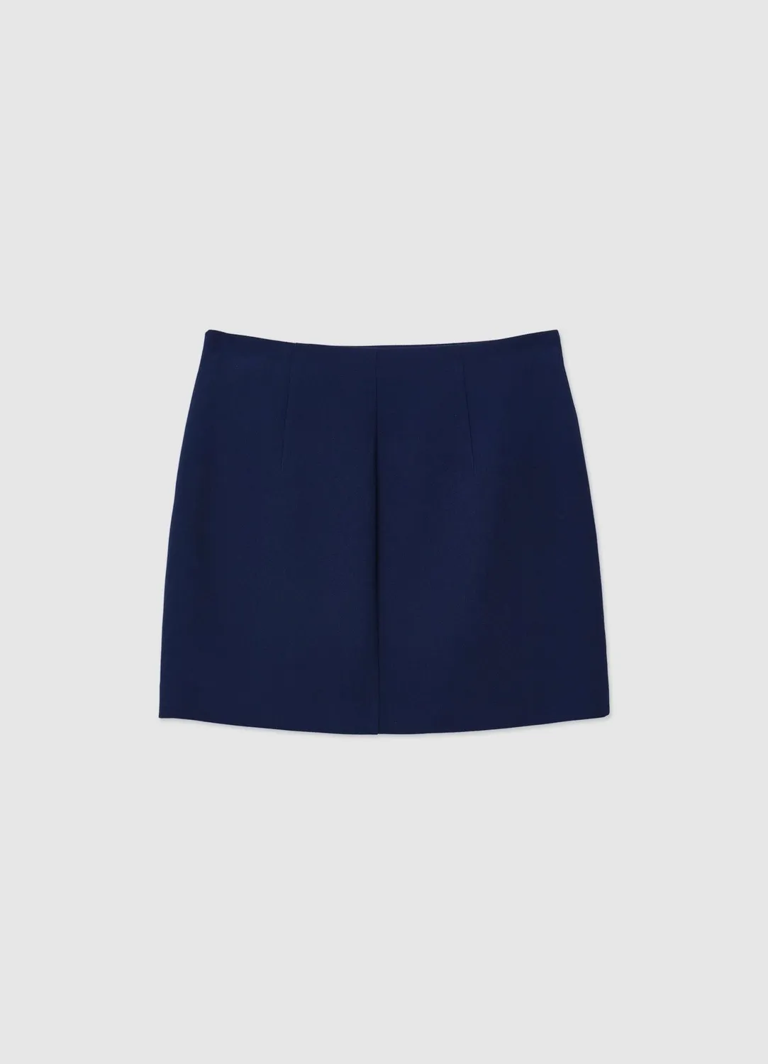 Calliope Minijupe femme poches boutons dorés