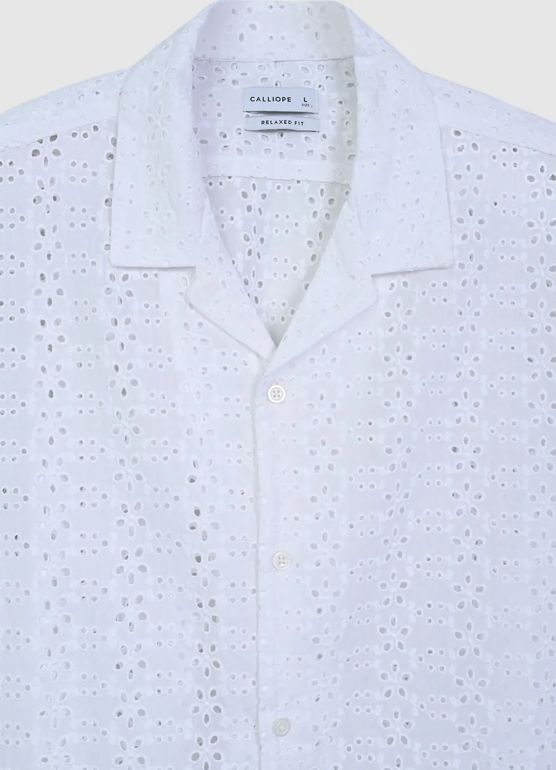 Calliope bowling sangallo chemise coton manches courtes